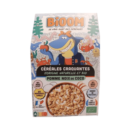 bioom - Céréales craquantes pomme noix de coco