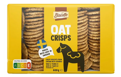 Biscotto - Biscuits aux flocons d'avoine - 600g - 4068706149290