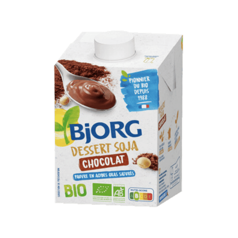 Bjorg - Crème dessert de soja au chocolat bio - 525g