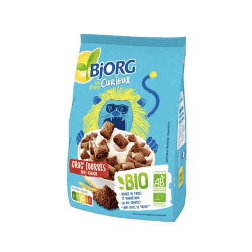 Bjorg - Croc'fourrées tout choco bio - 350g