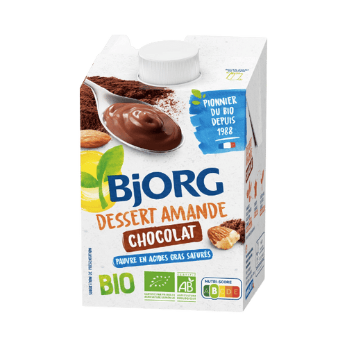 Bjorg - Dessert amande chocolat bio - 534g
