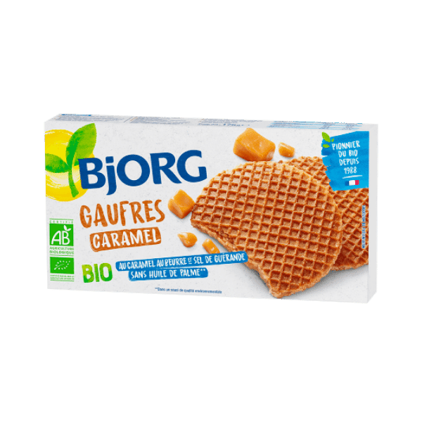 Bjorg - Gaufres au Caramel bio - 175g