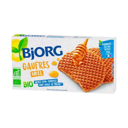 Bjorg - Gaufres au miel bio - 175g