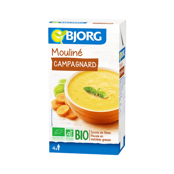 Bjorg - Mouliné campagnard bio - 1L