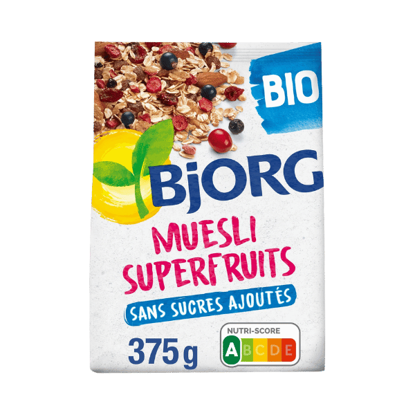 Bjorg - Muesli aux superfruits bio - 375g