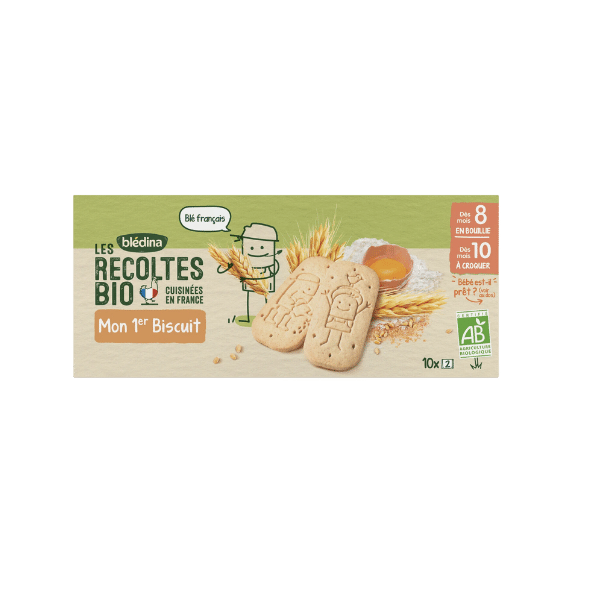 Blédina - Mon 1er biscuit au blé complet bio - 150g