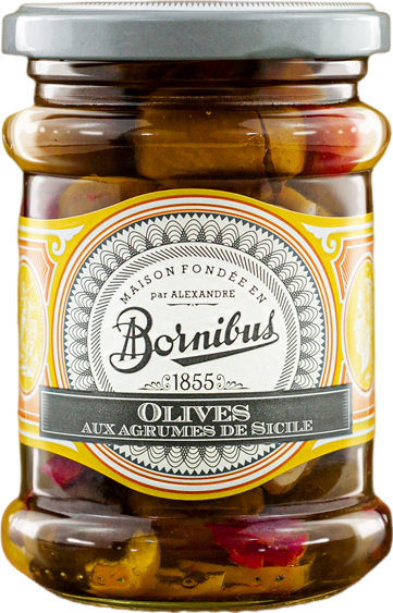 Olives aux agrumes de Sicile - 230g