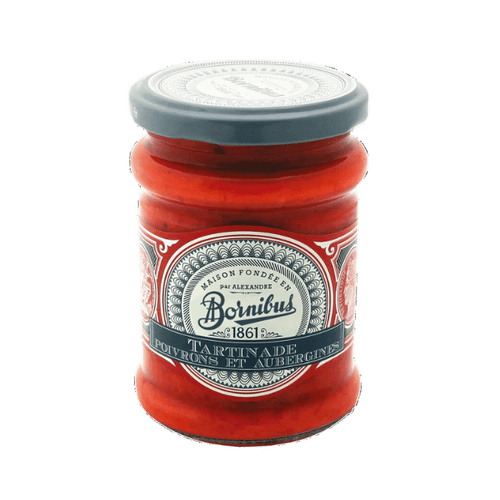 Bornibus - Tartinade de poivrons et aubergine - 250g