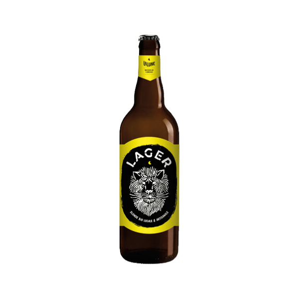 Brasserie de la Lune - Bière blonde lager bio - 75cl