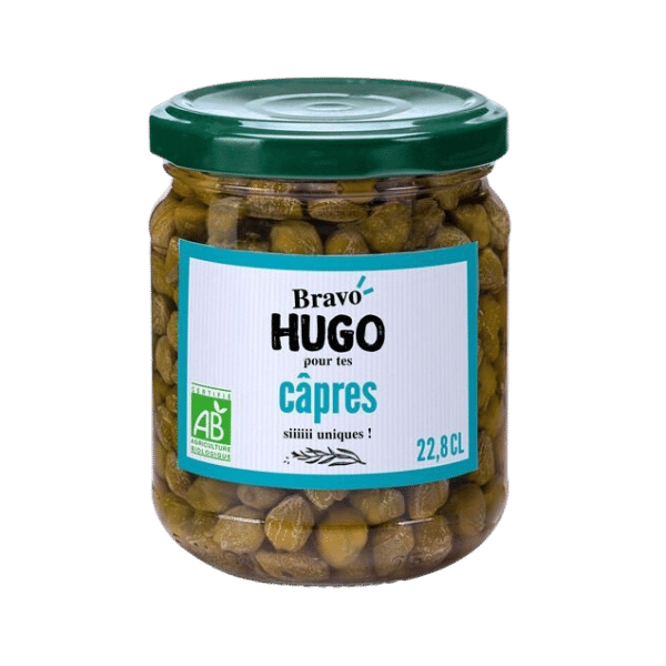 Bravo Hugo - Câpres à l'estragon bio - 228ml