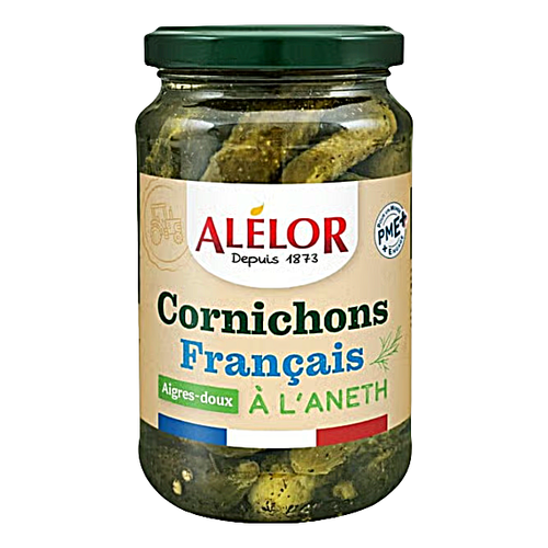 Cornichons aigre doux à l'aneth - 350g