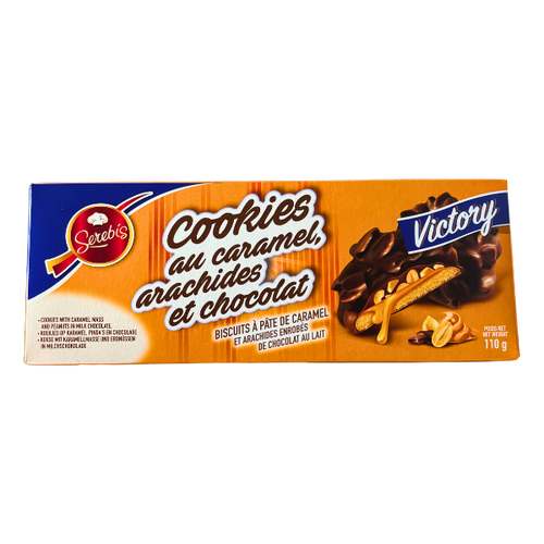 Cookies caramel arachides et chocolat - 110g