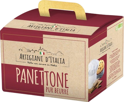 Panettone pur beurre bio - 500g
