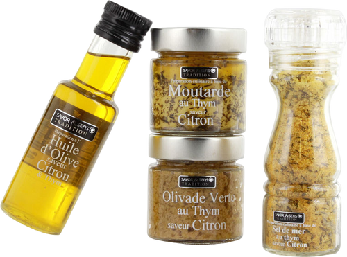 Coffret autour du citron et du thym