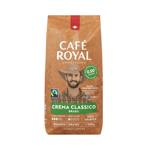 Café Royal - Café en grain crema classico du Brésil - 500g - 7616500934078