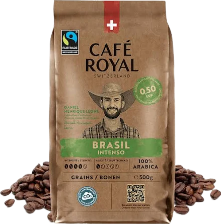 Café Royal - Café en grain intense du Brésil - 500g - 7616500934054