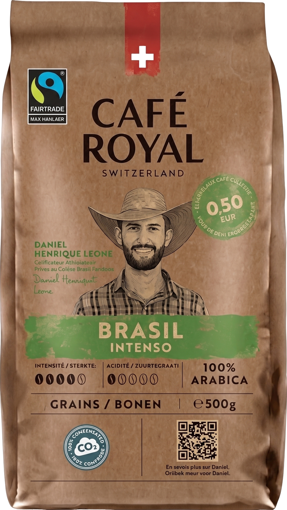 Café Royal - Café en grain intense du Brésil - 500g - 7616500934054