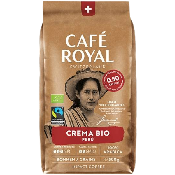 Café Royal - Café en grains Pérou Classico Bio - 500g - 7617014202820
