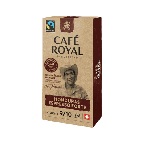 Café Royal - Café Expresso Forte origine Honduras - 10 capsules