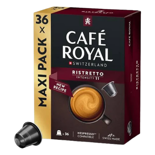 Café ristretto en capsules compatibles Nespresso - 36 capsules
