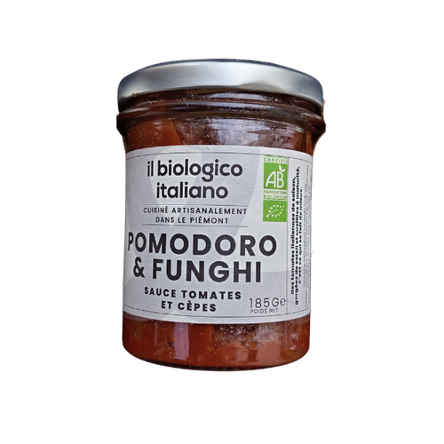 Sauce italienne Funghi tomates et cèpes - 185g
