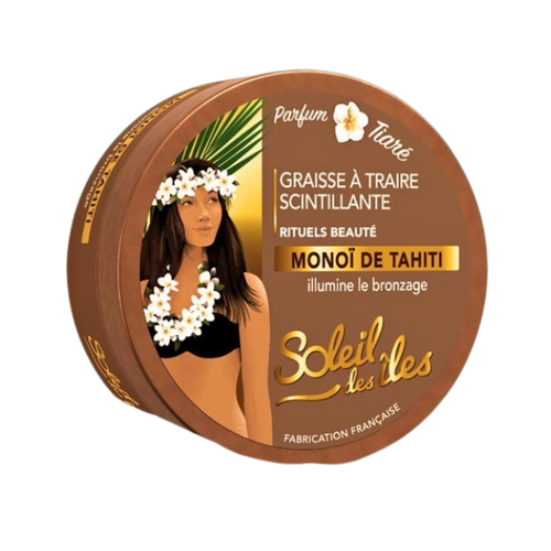Graisse à traire scintillante parfum tiaré - 150ml
