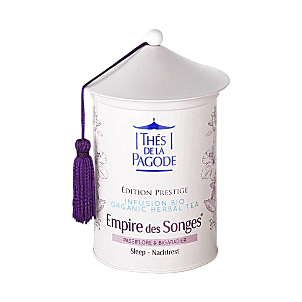 Infusion bio Empire des songes passiflore & bigaradier & sa boîte édition prestige - 50g