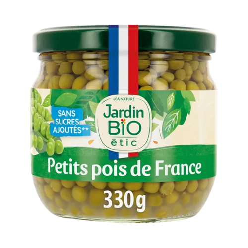 Petits pois bio - 330g