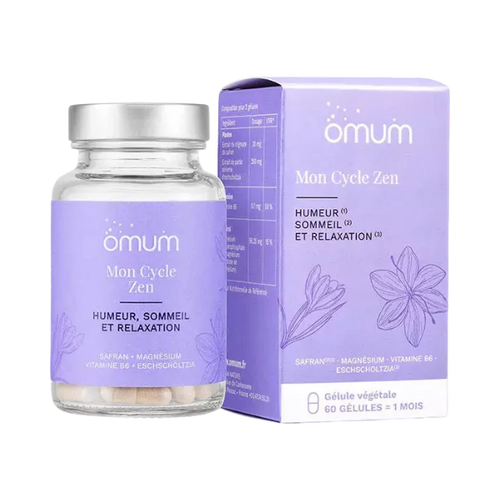 Mon Cycle Zen, sommeil, humeur et relaxation - 60 gélules