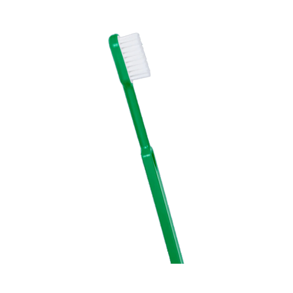 Caliquo - Brosse à dents bio plastique rechargeable vert medium