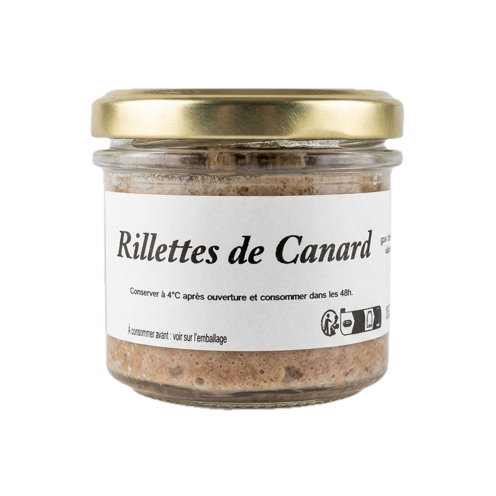 Campistron & Grihon - Rillettes de canard - 90g - 3700744302978