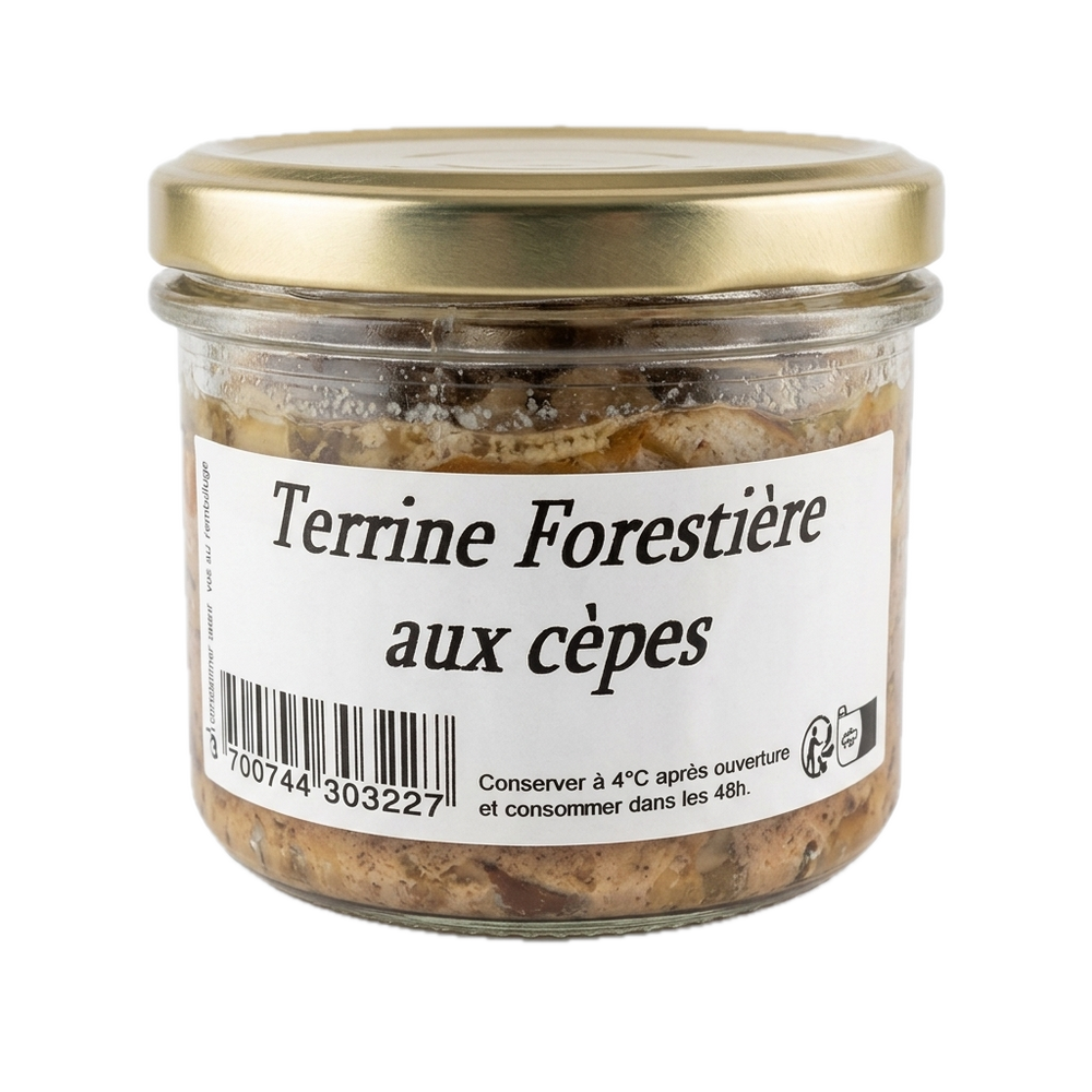 Campistron & Grihon - Terrine Forestière aux cèpes - 90g - 3700744303227