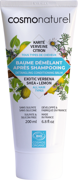 Baume démêlant karité verveine et citron - 200ml