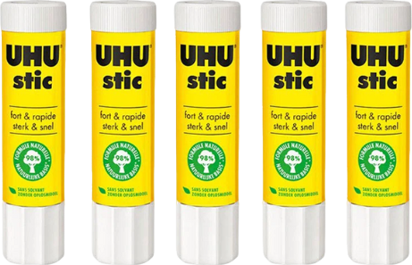 Lot de 5 tubes de colle - 5x8g