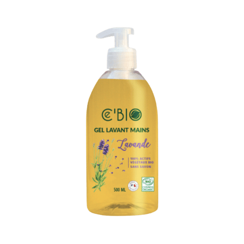 Ce'Bio - Gel lavant mains à la lavande bio - 500ml