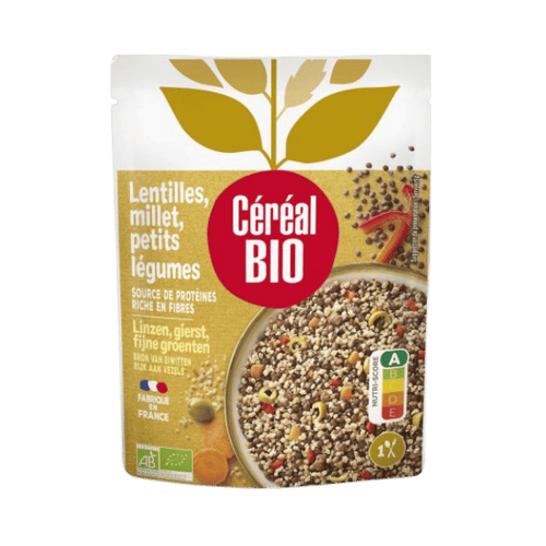 Céréal Bio - Lentilles millet légumes - 250g