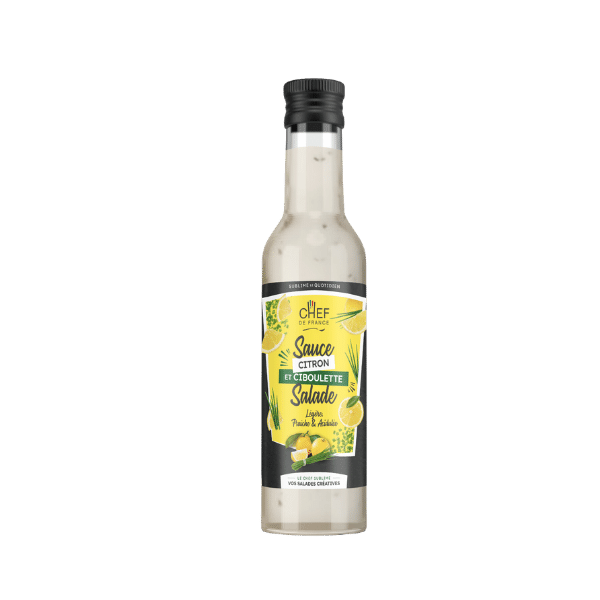Chef de France - Sauce salade citron ciboulette - 24cl
