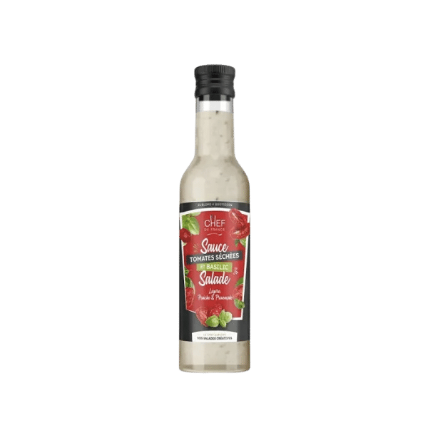 Chef de France - Sauce salade tomates séchées et basilic - 24cl
