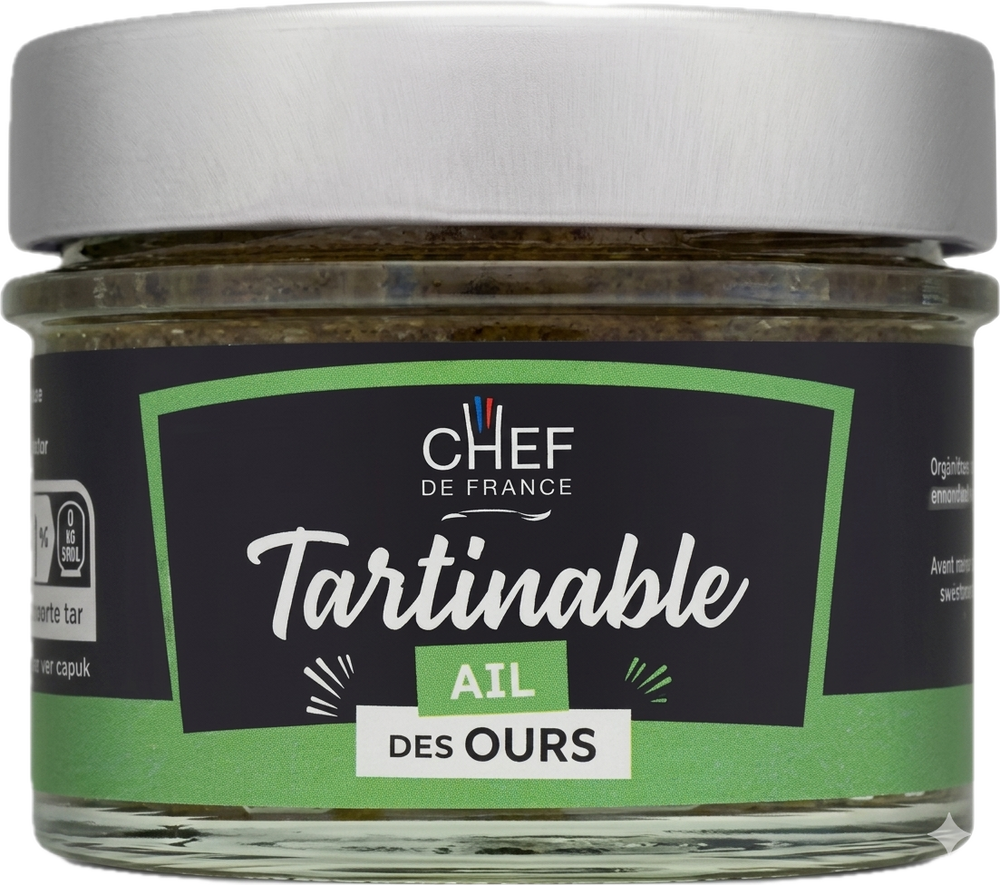 Chef de France - Tartinable à l'ail des ours - 100g  - 3760226461067