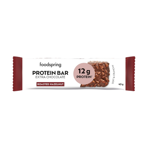 Barre protéinée extra chocolat noisette grillée - 45g