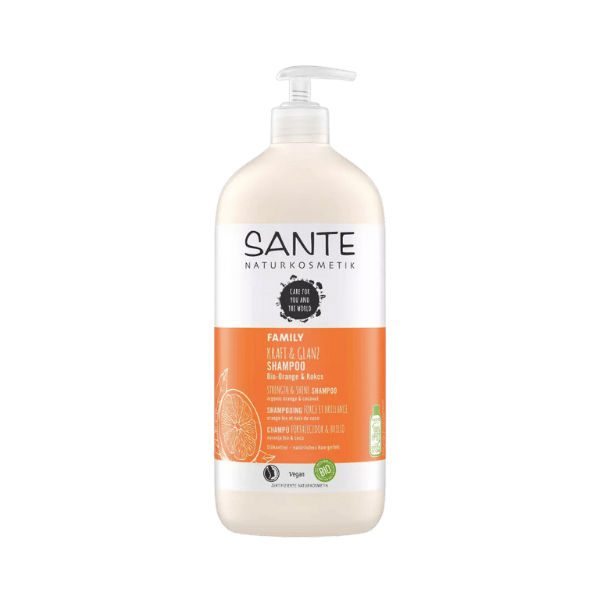 Shampoing force et brillance à l'orange et coco - 500ml - Sante