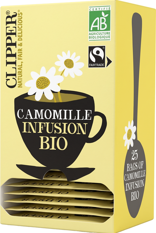 Clipper - Infusion à la camomille bio - 25 sachets  - 5021991943898