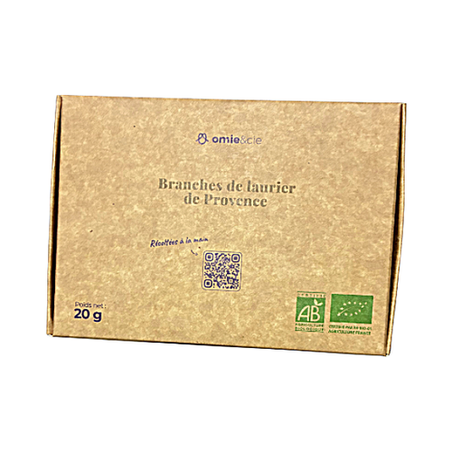 Feuilles entières de laurier de Provence bio - 20g