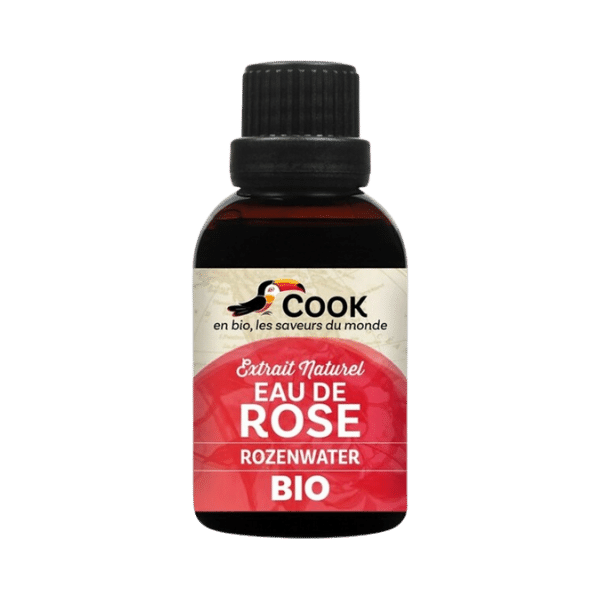Cook - Eau de rose pour pâtisserie bio - 50ml