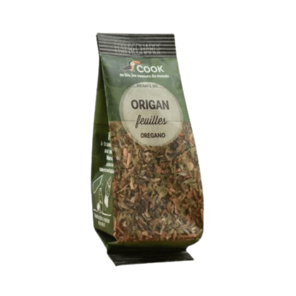 Cook - Origan en feuilles éco-recharge bio - 13g