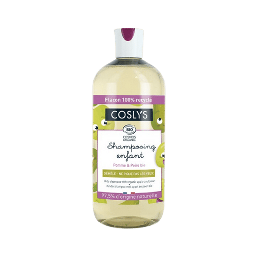 Coslys - Shampoing pour enfant pomme et poire bio - 500ml