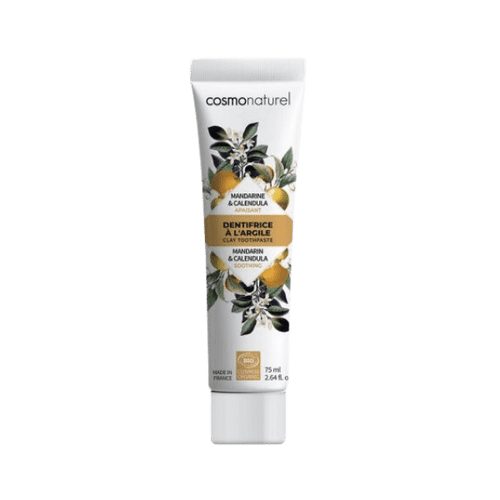 Cosmo Naturel - Dentifrice apaisant à la mandarine et calendula bio - 75ml