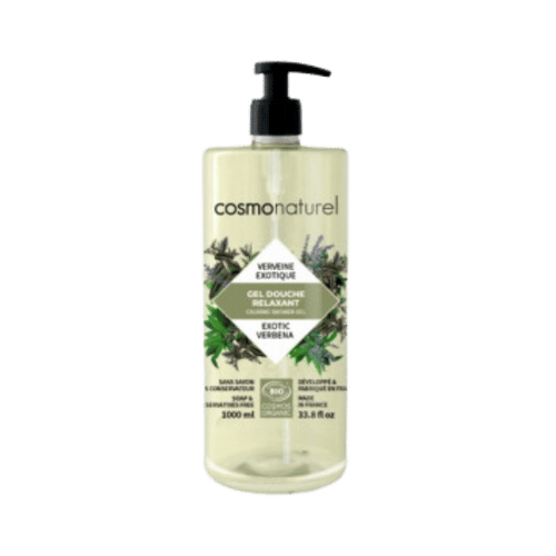 Cosmo Naturel - Gel douche relaxant à la verveine bio - 1L