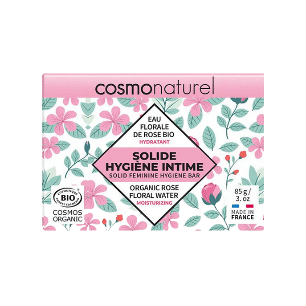 Cosmo Naturel - Solide hygiène intime Hydratant bio - 85g
