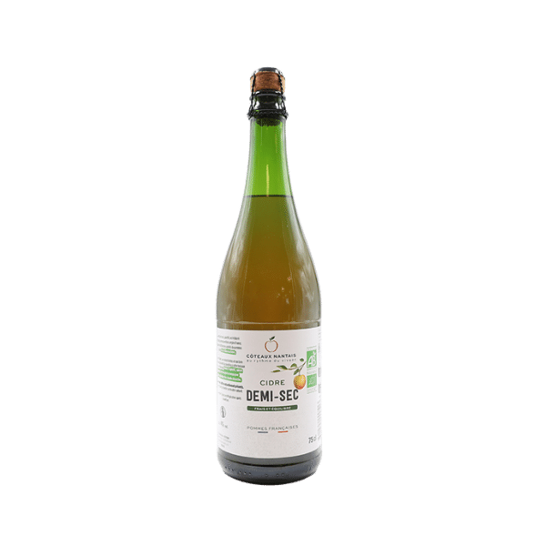 Côteaux Nantais - Cidre demi-sec bio - 75cl